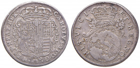 NAPOLI. Carlo II di Spagna (1683-1700). Tarì 1684. AG (g 5,49). Magliocca 16/b. RR Mascherina in cimasa.
BB+