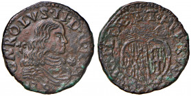 NAPOLI. Carlo II di Spagna (1683-1700). Grano 1679. CU (g 8,72). Magliocca 10. Tracce di ossidazione.
qSPL