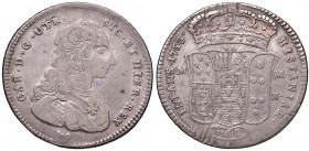 NAPOLI. Carlo di Borbone (1734-1759). 60 Grana 1753. AG (g 12,40). Gig.42; Magliocca 154. 
qBB