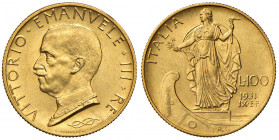 Vittorio Emanuele III (1900-1943). 100 Lire 1931 IX Italia su prora. AU (g 8,8). Gig.9.
Periziata Esposito Marco
qFDC