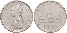 Repubblica Italiana. 500 lire 1964 Caravelle. AG. Gig.12.
Periziata Esposito Marco
FDC