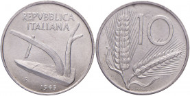 Repubblica Italiana. 10 lire 1965 Spighe. IT. Gig.240. NC.
Periziata Esposito Marco
FDC