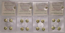 Repubblica Italiana. Lotto 4 monete da 1 lira 1951-52-53-59 Cornucopia. Non Comuni IT. Gig.366 e ss.
Periziati Esposito Marco
FDC