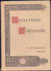 Santamaria, P. & P. Collezione Martinori. Monete di zecche italiane. 4302 lotti, 65 tavv. 24/11/1913. C.S.10248. Dorso sciupato e tavole da rilegare....