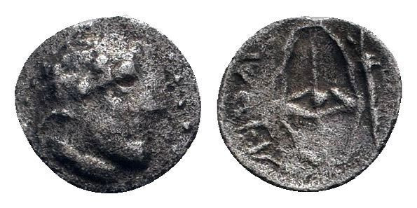 KINGS OF BOSPOROS. Leukon II. (Circa 240-220 BC). Diobol. Pantikapaion, struck u...