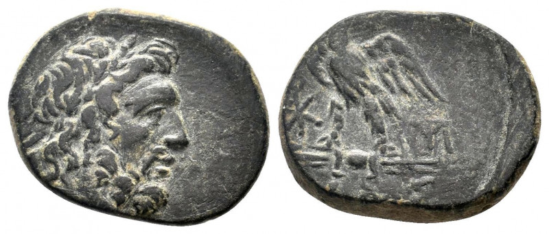 BITHYNIA.(95-70 BC).AE.Dia.

Obv : Laureate head of Zeus to right.

Rev : ΔΙΑΣ.
...