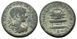 PONTUS. Neocaesarea. Gordian III.238-244 AD. AE Bronze.ΑΥ Κ Μ ΑΝΤ ΓΟΡΔΙΑΝΟϹ Ϲ, laureate, draped and cuirassed bust of Gordian III, right / ΚΟΙ ΠΟΝΤ ΜΗ...