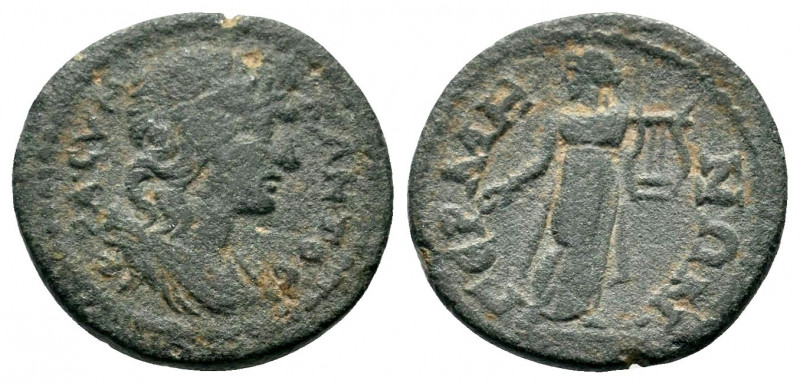 MYSIA. Germe. Pseudo-autonomous. Time of the Antonines (138-192). Ae.

Obv: IEPA...