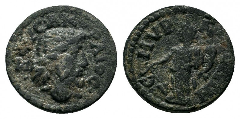 IONIA. Smyrna. Pseudo-autonomous. Ae (2nd-3rd centuries AD).

Obv: ZEVC AKPAIOC....