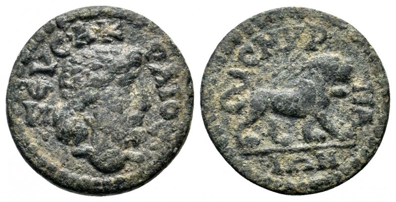 iONIA. Smyrna. Pseudo-autonomous. Time of Valerian to Gallienus (253-268). Ae.
...