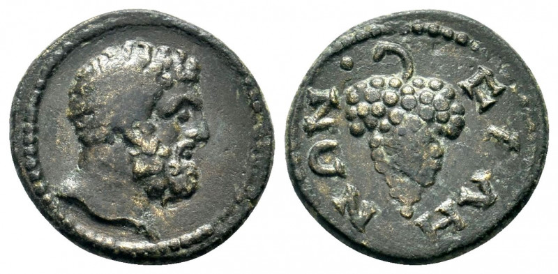 LYDIA, Sala. Pseudo-autonomous, 2nd century AD. Ae.

Obv:Bare head of bearded He...