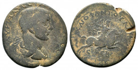 PHRYGIA.Hadrianopolis. Severus Alexander (222-235). Ae.ΑΥ Κ Μ ΑΥ ϹƐΥ ΑΛƐΞΑΝΔΡΟϹ, laureate, draped and cuirassed bust of Severus Alexander, right / ΑΡΧ...