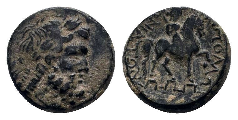 PHRYGIA. Hierapolis. Pseudo-autonomous (3rd century). Ae.

Obv:Bare head of Zeus...