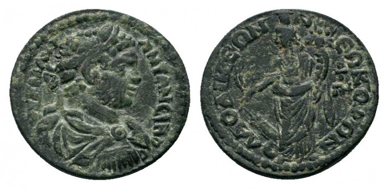PHRYGIA. Laodicea ad Lycum. Caracalla (198-217). Ae. 

Obv: AVT K M AVP ANTΩNЄIN...