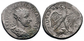 SELEUCIS and PIERIA. Antioch. Gordian III (238-244). Tetradrachm.ΑΥΤΟΚ Κ Μ ΑΝΤ ΓΟΡΔΙΑΝΟϹ ϹƐΒ. radiate, draped and cuirassed bust of Gordian III, right...