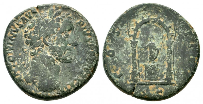 ANTONINUS PIUS.138-161 AD.Rome mint.AE Sestertius. ANTONINVS AVG PIVS P P TR P X...