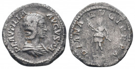 JULIA DOMNA (Augusta, 193-217). Denarius. Rome.

Obv : IVLIA PIA FELIX AVG.
Bust of Julia Domna, right.

Rev : DIANA LVCIFERA.
Diana, draped, standing...