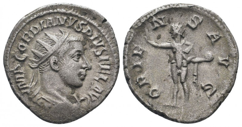 GORDIAN III.238-244 AD.Antioch mint.AR Antoninianus.IMP GORDIANVS PIVS FEL AVG, ...