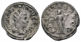PHILIP I.244-249 AD.Rome Mint.AR Antoninianus.IMP PHILIPPVS AVG, bust of Philip the Arab, radiate, draped, cuirassed, right / AEQVITAS AVGG, Aequitas,...