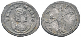 SALONINA (254-268). Antoninianus.Antioch.

Obv : SALONINA AVG.
Diademed and draped bust right, on crescent.

Rev : VENVS AVG.
Venus standing left, hol...