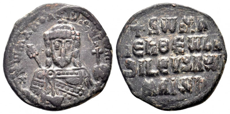 ROMANUS I.920-944 AD.Constantinople Mint.AE Follis. + RωmAn? bASILЄVS Rωm; crown...