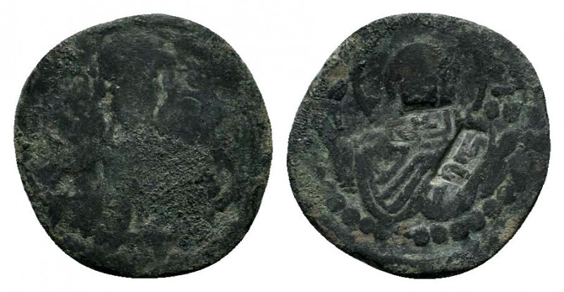 ANONYMOUS FOLLES. Class G. Attributed to Romanus IV (1068-1071). Constantinople....