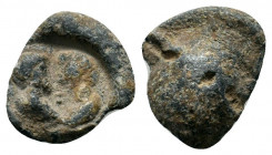 ROMAN SEAL.(Late 3rd to Mid 4th Century).Confronted busts of a father and son. / Blank.


Condition: Fine

Weight: 4.4 gr
Diameter: 15 mm