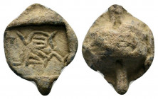 ROMAN SEAL.Legend in two lines. / Blank.


Condition: Very fine

Weight: 5.5 gr
Diameter: 15 mm
