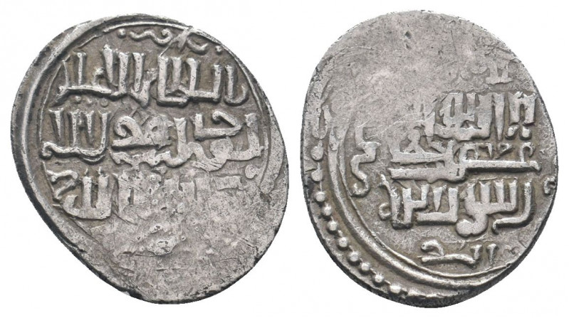 OTTOMAN.Orhan Ghazi.1324-1362 AD.No Mint.No Date.AR Akce. Arabic legend / Arabic...