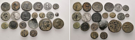 21 ancient coins.SOLD AS SEEN. NO RETURN.