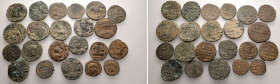 22 ancient coins.SOLD AS SEEN. NO RETURN.