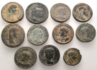11 Ancient coins.SOLD AS SEEN. NO RETURN.