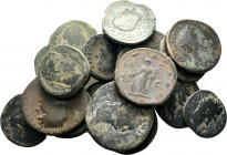 19 ancient coins.SOLD AS SEEN. NO RETURN.