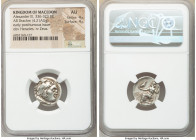 MACEDONIAN KINGDOM. Alexander III the Great (336-323 BC). AR drachm (19mm, 4.21 gm, 1h). NGC AU 4/5 - 4/5. Posthumous issue of Teos, ca. 310-301 BC. H...
