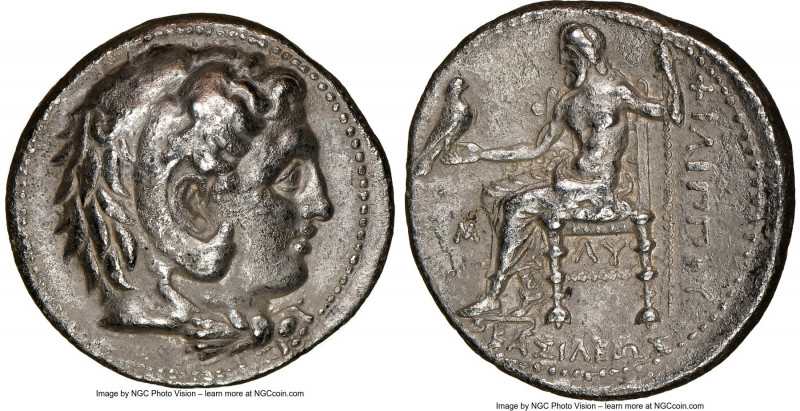 MACEDONIAN KINGDOM. Philip III Arrhidaeus (323-317 BC). AR tetradrachm (28mm, 10...