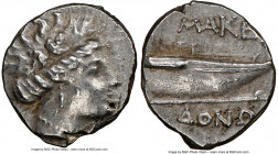 MACEDONIAN KINGDOM. Ca.187-168 BC. AR tetrobol (14mm, 12h). NGC AU, brushed. Autonomous issue under Philip V-Perseus, from uncertain Macedonian mint. ...