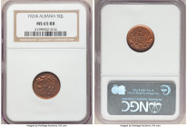 Zog I Pair of Certified 5 Qindar Leku 1926-R MS65 Red and Brown NGC, Rome mint, KM1. Sold as is, no returns.

HID09801242017

© 2020 Heritage Auct...