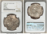 Philip III Cob 8 Reales (1598-1621) AU50 NGC, Potosi mint. KM10. 39mm. 27.42gm. 

HID09801242017

© 2020 Heritage Auctions | All Rights Reserved