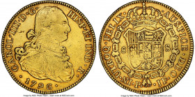 Charles IV gold 8 Escudos 1796 P-JF VF35 NGC, Popayan mint, KM62.2. AGW 0.7615 oz. 

HID09801242017

© 2020 Heritage Auctions | All Rights Reserve...