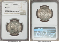 Republic 50 Centavos 1902 MS63 NGC, Philadelphia mint, KM192. Pearl gray with a blush tint. One year type.

HID09801242017

© 2020 Heritage Auctio...