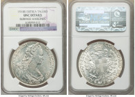 Italian Colony. Vittorio Emanuele III Tallero 1918-R UNC Details (Surface Hairlines) NGC, Rome mint, KM5. Frosty with cartwheel luster, untoned. 

H...