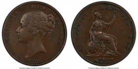 Victoria Penny 1844 XF45 Brown PCGS, 1) Penny 1844 - XF45, KM739, S-3948 2) Penny 1853 - VF35, KM739, S-3948. Ornamental trident variety.

HID098012...