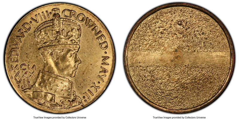 Edward VIII brass Medal 1937-Dated MS64 PCGS, Giordano-CM212b. 

HID0980124201...