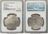 Philip II Cob 8 Reales ND (1556-1598) Mo-F AU Details (Saltwater Damage) NGC, Mexico City mint, KM43. 26.76gm. 

HID09801242017

© 2020 Heritage A...