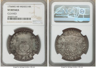 Philip V 8 Reales 1736 Mo-MF VF Details (Cleaned) NGC, Mexico City mint, KM103. Ash-gray and charcoal with champagne undertones. 

HID09801242017
...