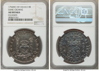 Ferdinand VI 8 Reales 1754 Mo-MF AU Details (Cleaned) NGC, Mexico City mint, KM104.1. Blue and copper toning. 

HID09801242017

© 2020 Heritage Au...