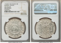 Ferdinand VI 8 Reales 1754 Mo-MM AU Details (Cleaned) NGC, Mexico City mint, KM104.2. Imperial crown left pillar variety. 

HID09801242017

© 2020...