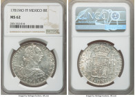Charles III 8 Reales 1781 Mo-FF MS62 NGC, Mexico City mint, KM106.2. Untoned white frosted surfaces. 

HID09801242017

© 2020 Heritage Auctions | ...