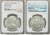 Charles III 8 Reales 1788 Mo-FM UNC Details (Reverse Cleaned) NGC, Mexico City mint, KM106.2a.

HID09801242017

© 2020 Heritage Auctions | All Rig...