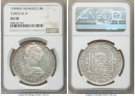 Charles IV 8 Reales 1789 Mo-FM AU58 NGC, Mexico City mint, KM107.

HID09801242017

© 2020 Heritage Auctions | All Rights Reserved